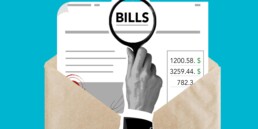 A/R aging report showing days sales outstanding metric for small business