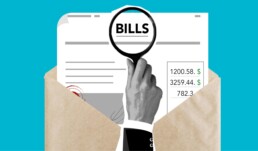 A/R aging report showing days sales outstanding metric for small business